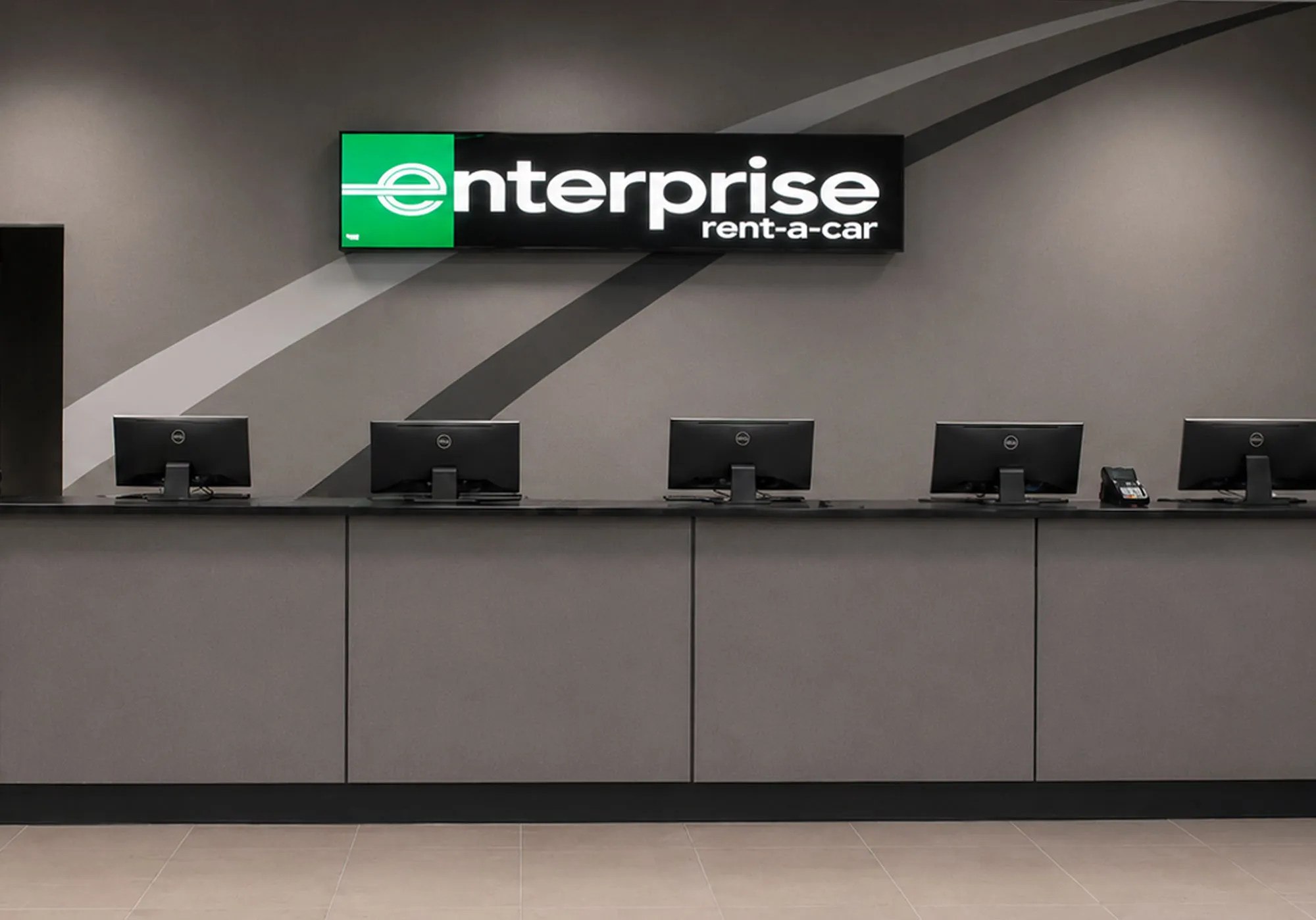 empegra - Corporate Design und Innenraumgestaltung für eine Rent-A-Car Filiale